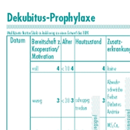 Expertenstandard Dekubitusprophylaxe