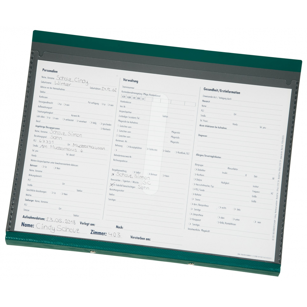 Pflegemappe ambulant PM2R und PM4R