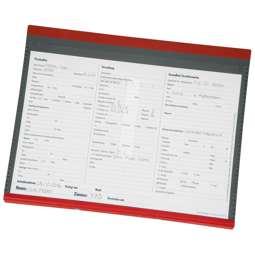 Pflegemappe ambulant PM2R und PM4R