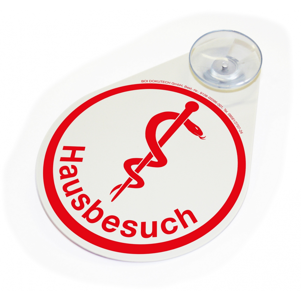 Hinweisschild mit diversen Bedruckungen