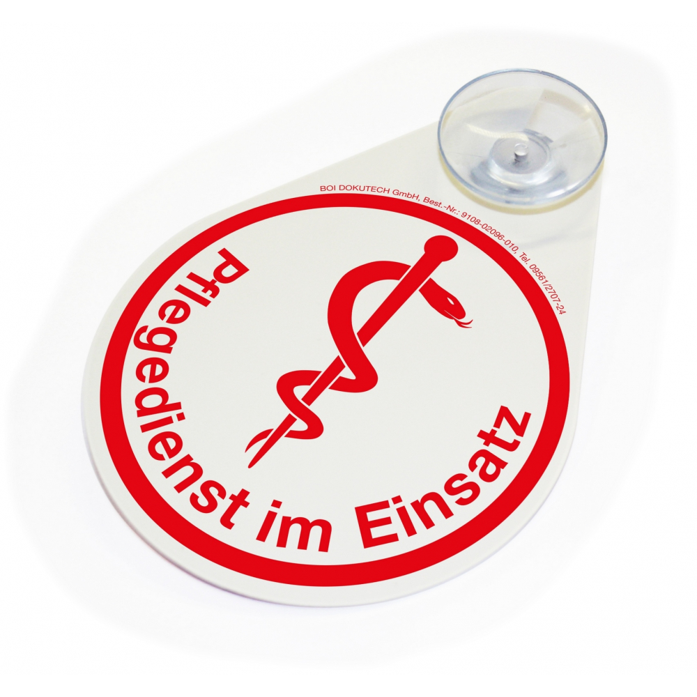 Hinweisschild mit diversen Bedruckungen