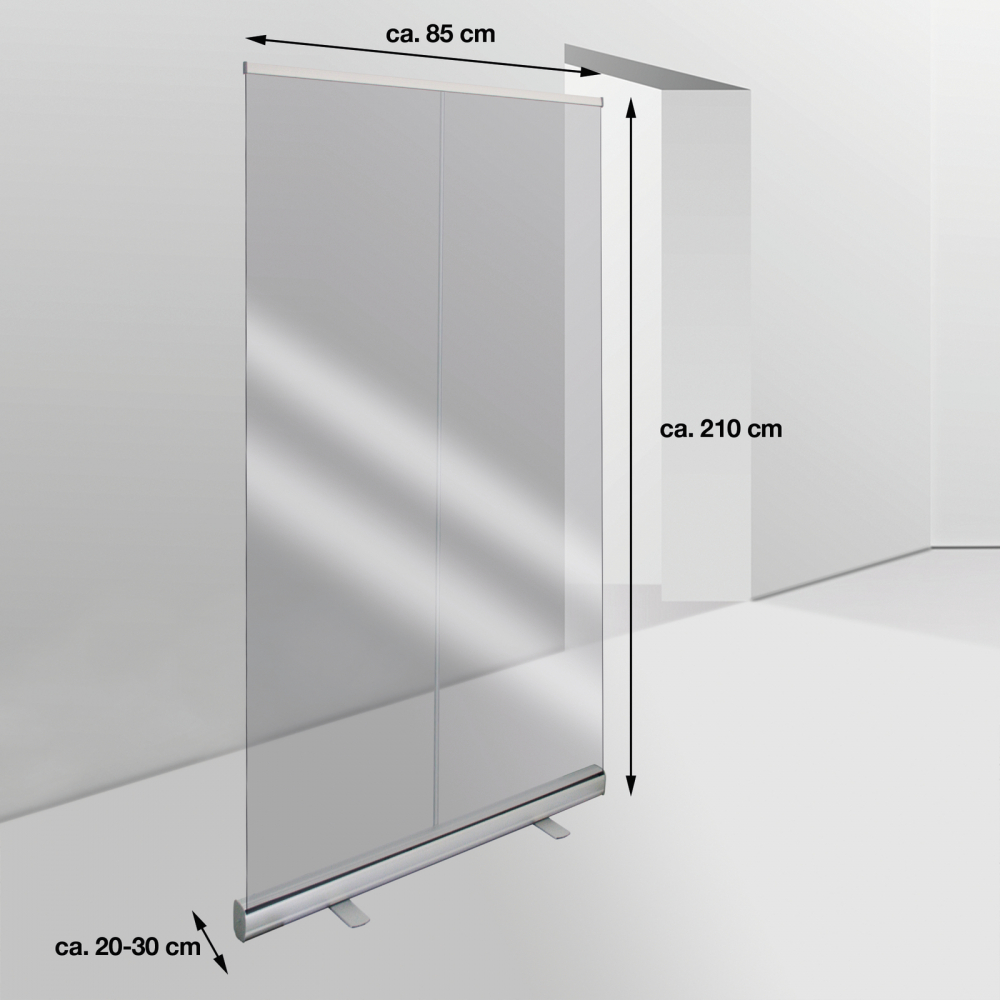 Mobile Hygieneschutzwand