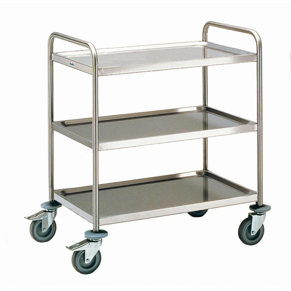 Edelstahl-Mehrzweckwagen 900x950mm