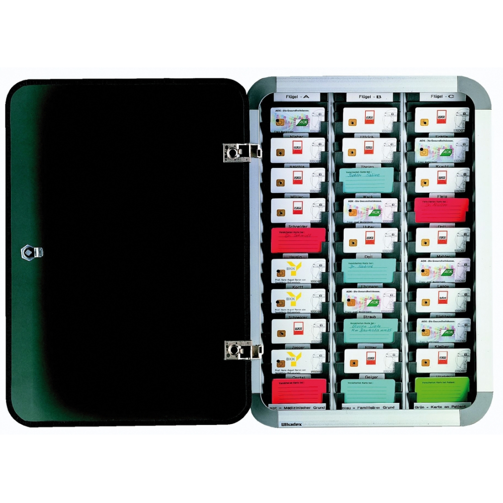 Versichertenkartenvitrine