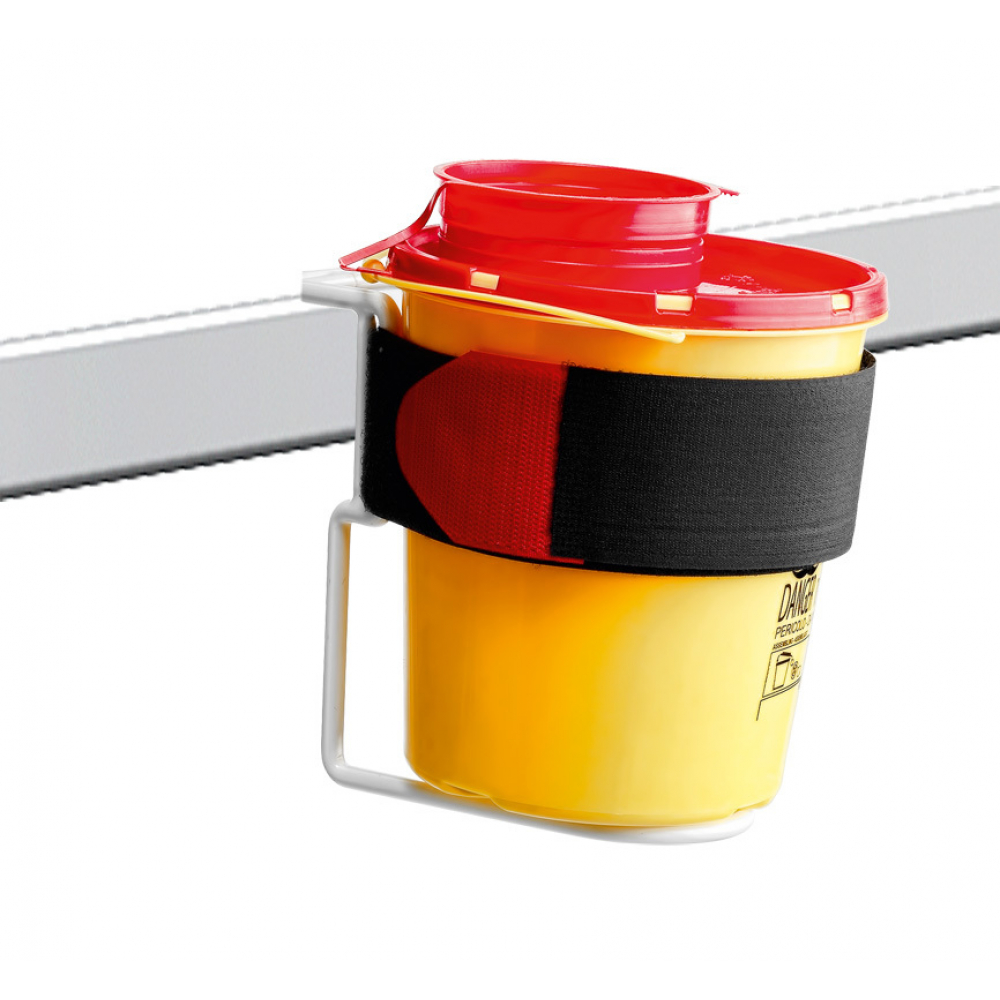 Halter für Abwurfbehälter