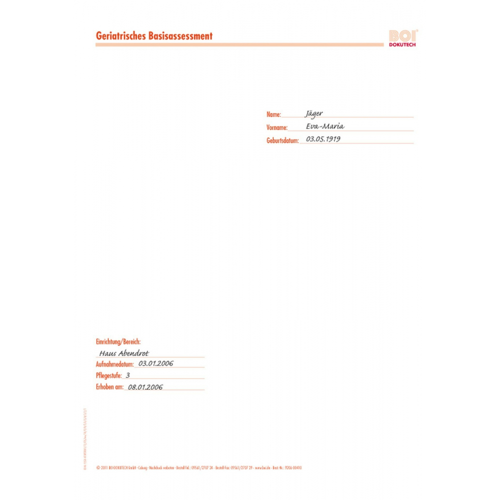 Geriatrisches Basisassessment