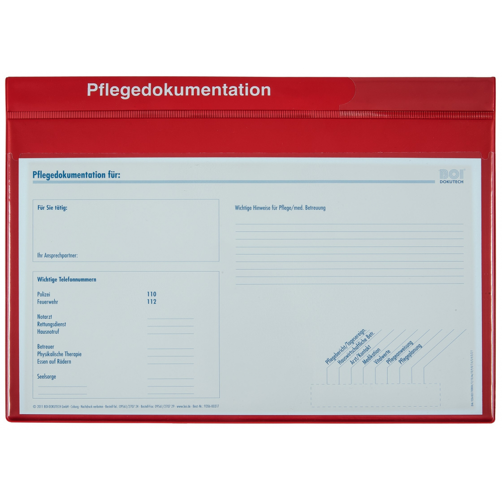 Patienten-Dokumentationsmappe "system-line"