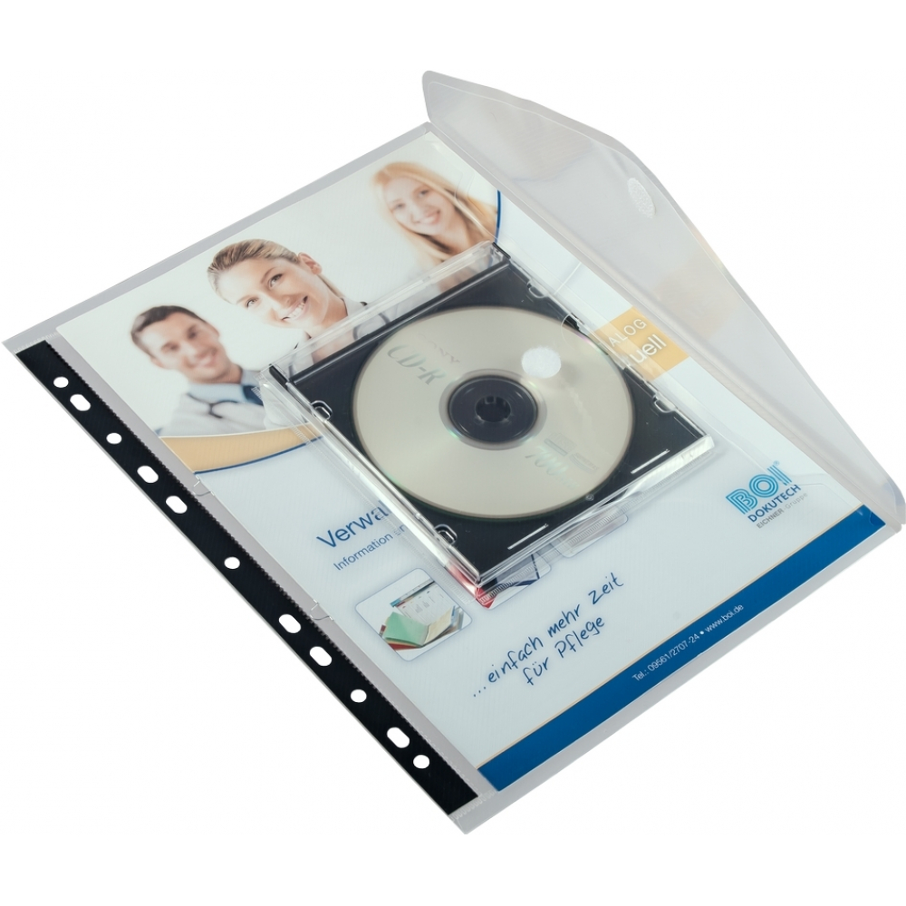 PP-Dokumententasche mit CD/DVD-Tasche