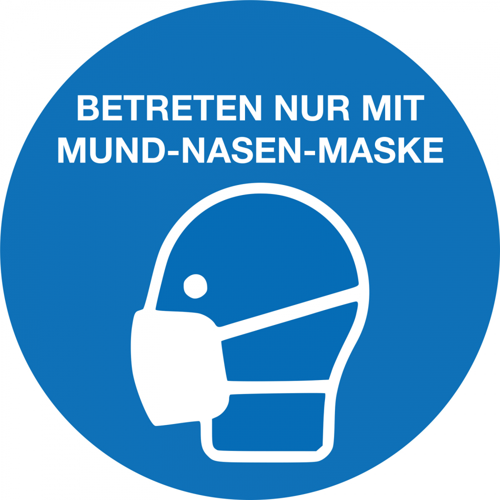 Leitsystemsticker mit Motiv