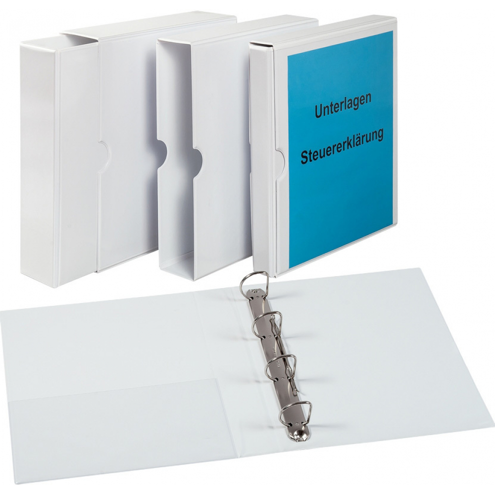 Präsentations-Schuber inkl. Ringbuch aus PVC