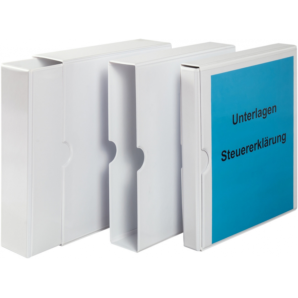 Präsentations-Schuber inkl. Ringbuch aus PVC