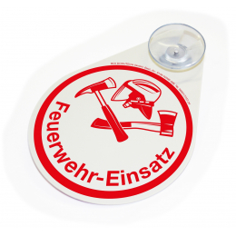 Hinweisschild mit diversen Bedruckungen