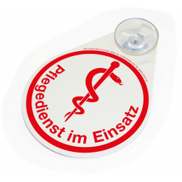 Hinweisschild mit diversen Bedruckungen