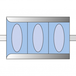 Handschuhboxhalter für Zubehörschiene