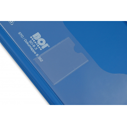 3-Deckel-Doku/Befundmappe mit Bügelmechanik