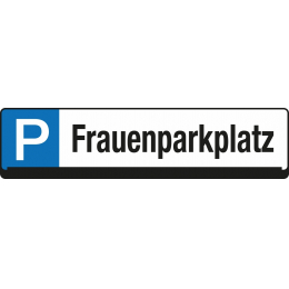 Parkplatz Reservierungsschilder