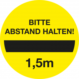 Leitsystemsticker mit Motiv