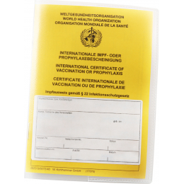 Impfpasshülle für aktuellen Impfpass